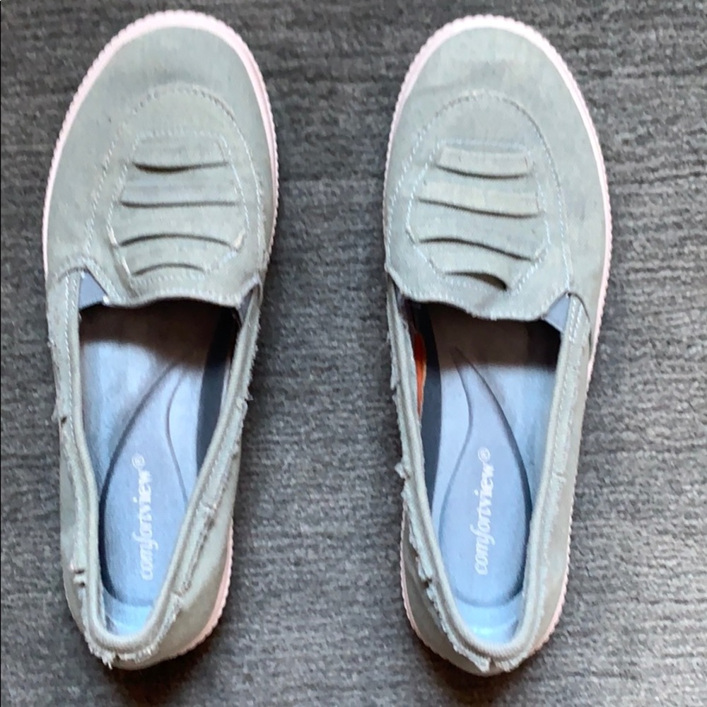 Blue  denim shoes